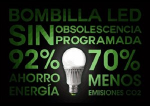 Las bombillas que no se apagan nunca son españolas