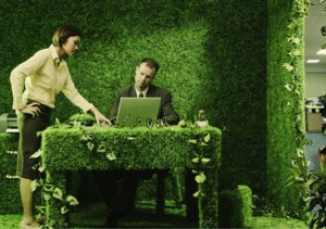 Oficinas verdes pero poco sostenibles