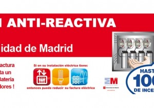Ayudas para reducir la energía reactiva en la Comunidad de Madrid
