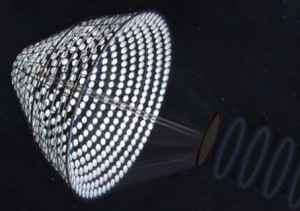 La NASA diseña el primer colector solar espacial