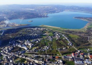 Como ocultar una mina: el lago artificial de As Pontes acaba su llenado